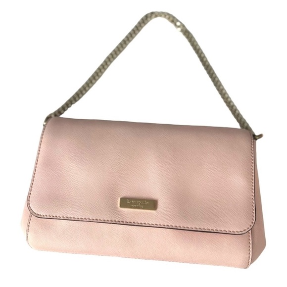 Kate Spade Pink Blush gold hardware Shoulder Bag GUC - Picture 6 of 8